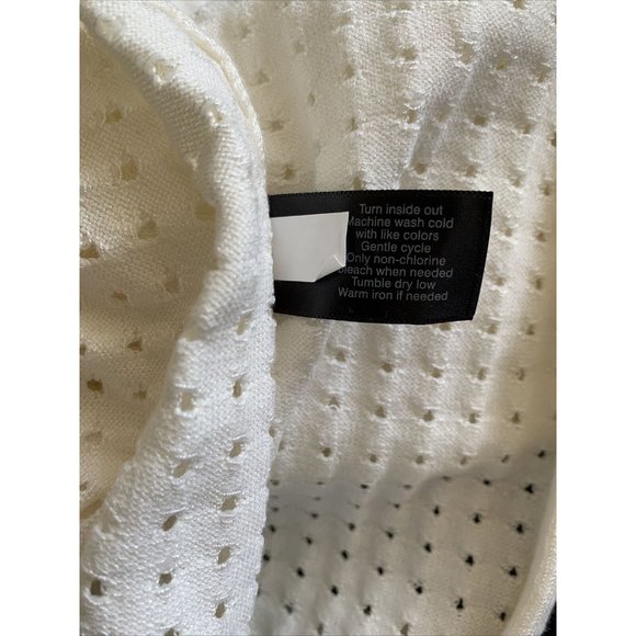 Lane Bryant Open Cardigan Sweater Plus 18 20 Cold Shoulder Bell Sleeves - Picture 9 of 10